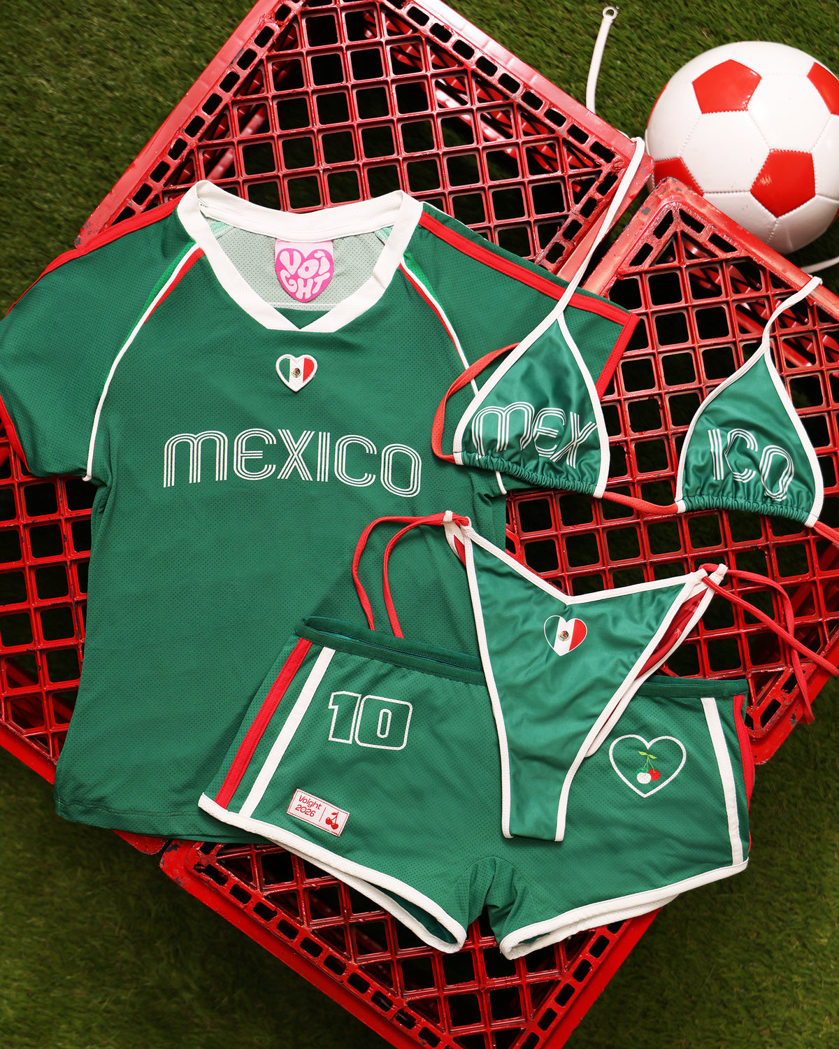 Mexico Jersey in Green-Mexico Jersey in Green