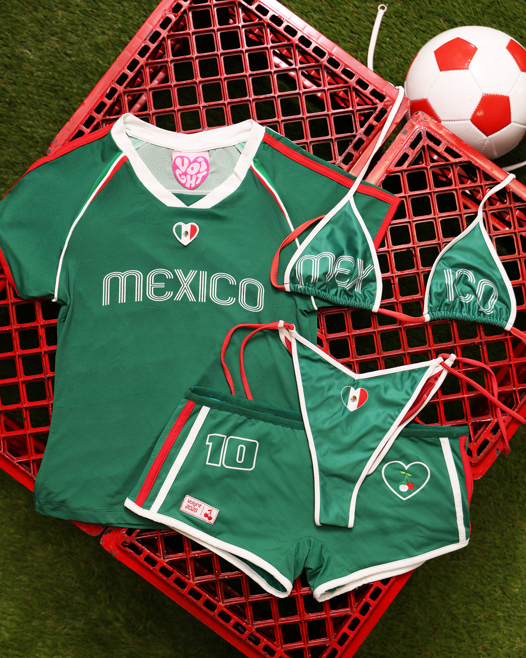 Mexico Jersey in Green-Mexico Jersey in Green