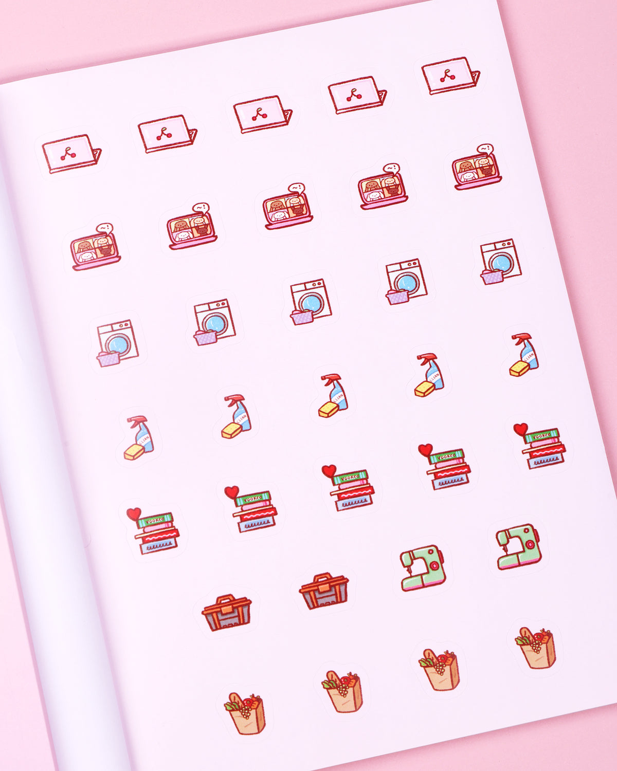 PRE-ORDER Sticker Book 4-Pack