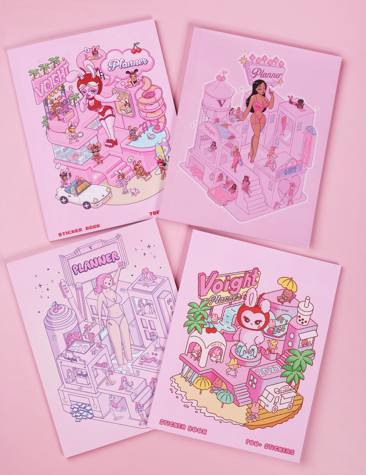 PRE-ORDER Sticker Book 4-Pack
