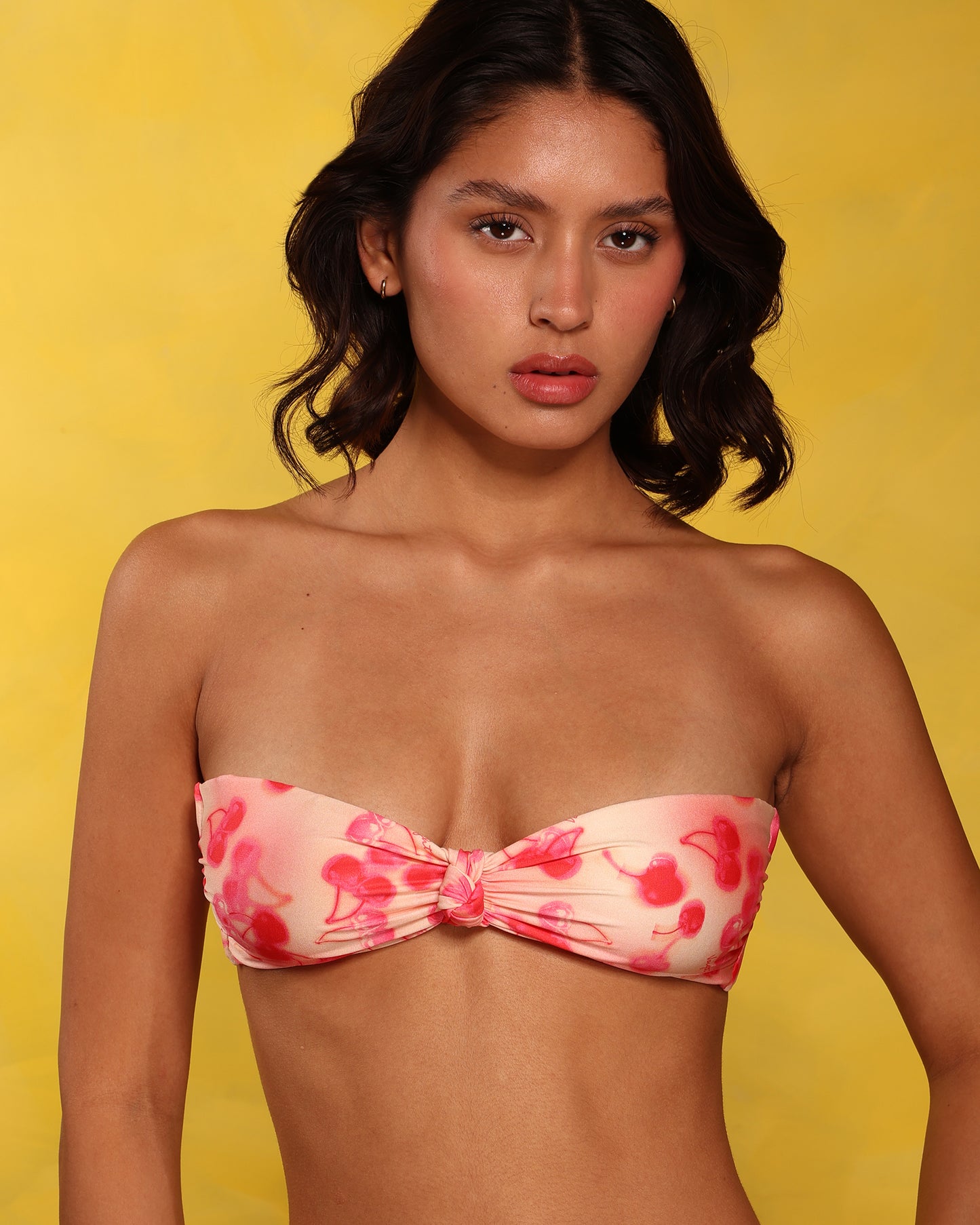Jules V-kini Set in Cherry