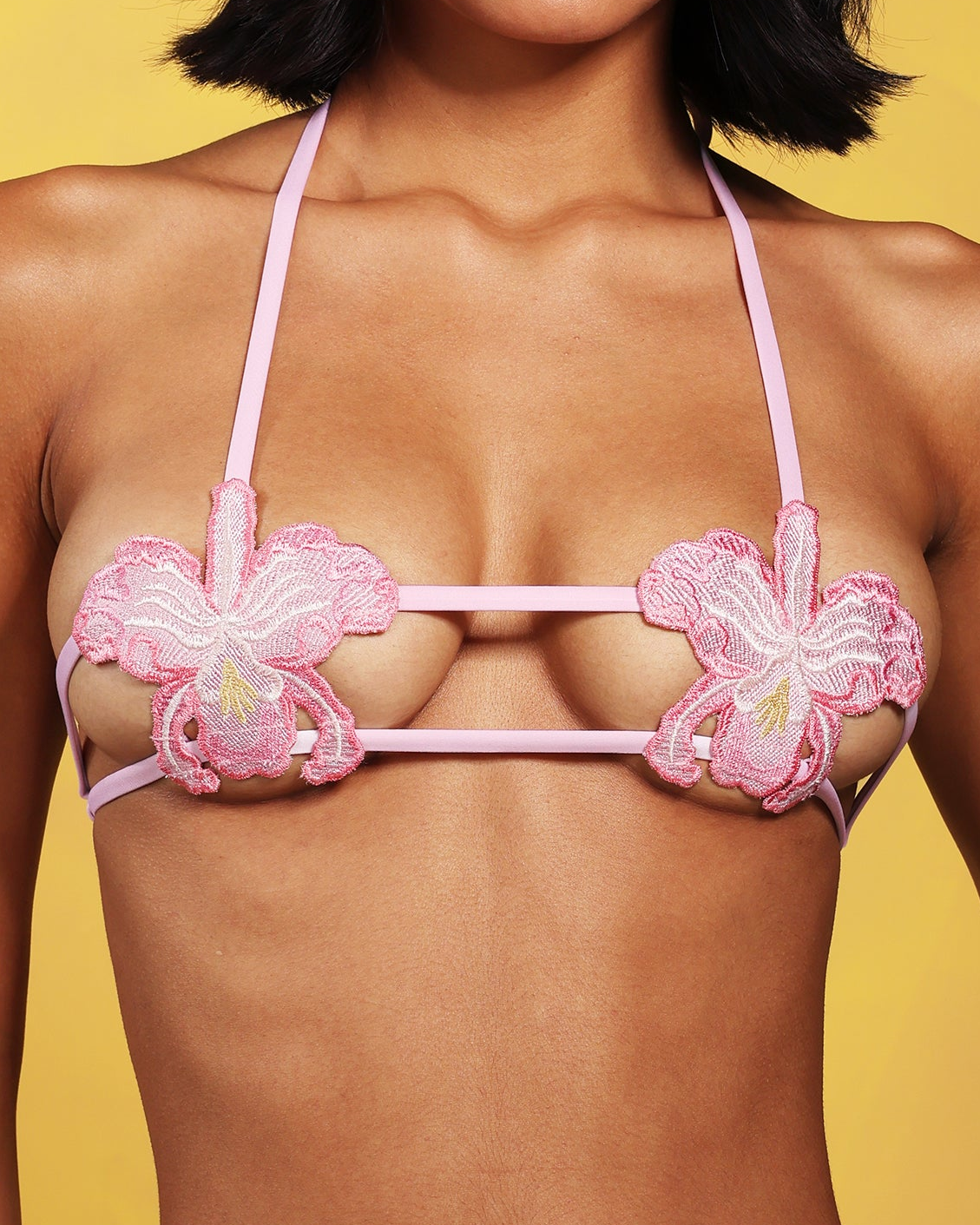 Orchid V-kini Top in Pink