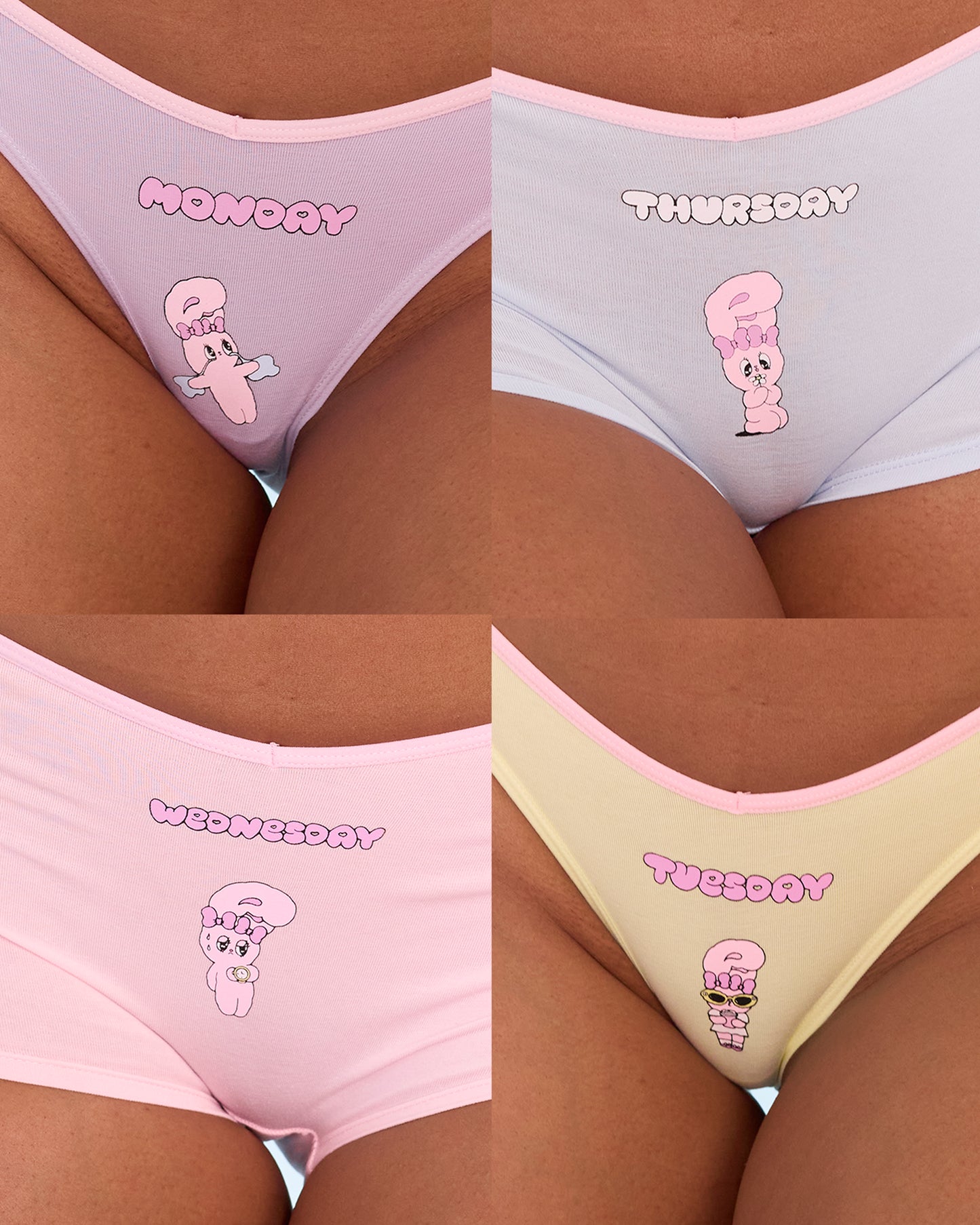 Weekday Panty Pack
