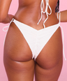 Cherry on Top V-kini Bottom in Cream