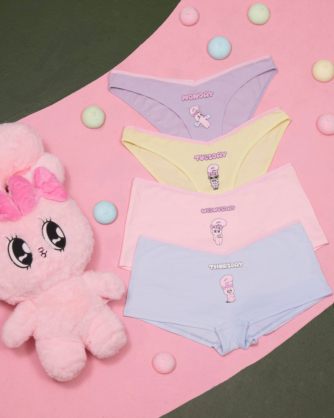 Weekday Panty Pack
