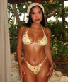 Lottie V-kini Set in Yellow
