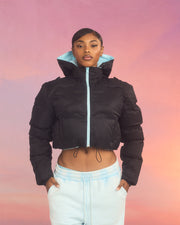Made in Heaven Cloud Cropped Puffer Jacket