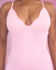 Heaven Midi Dress in Pink