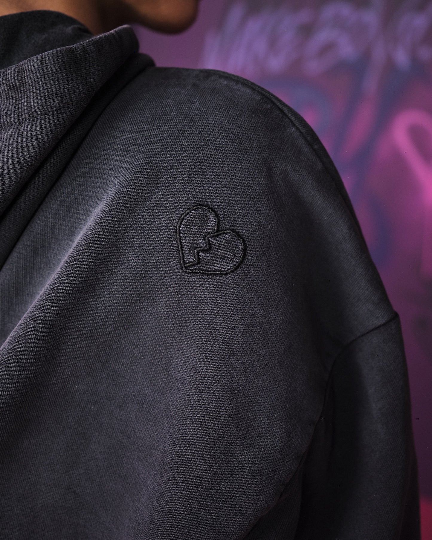 Heartbreaker Hoodie in Black