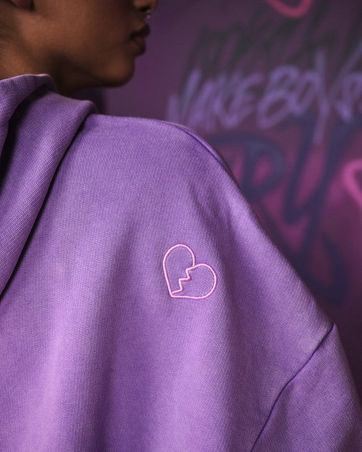 Heartbreaker Hoodie in Purple