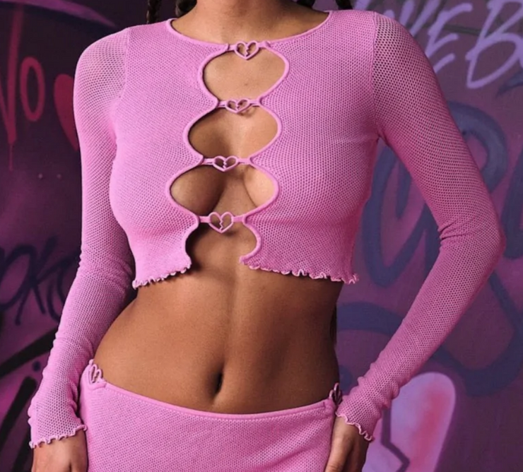 Clair Top in Pink