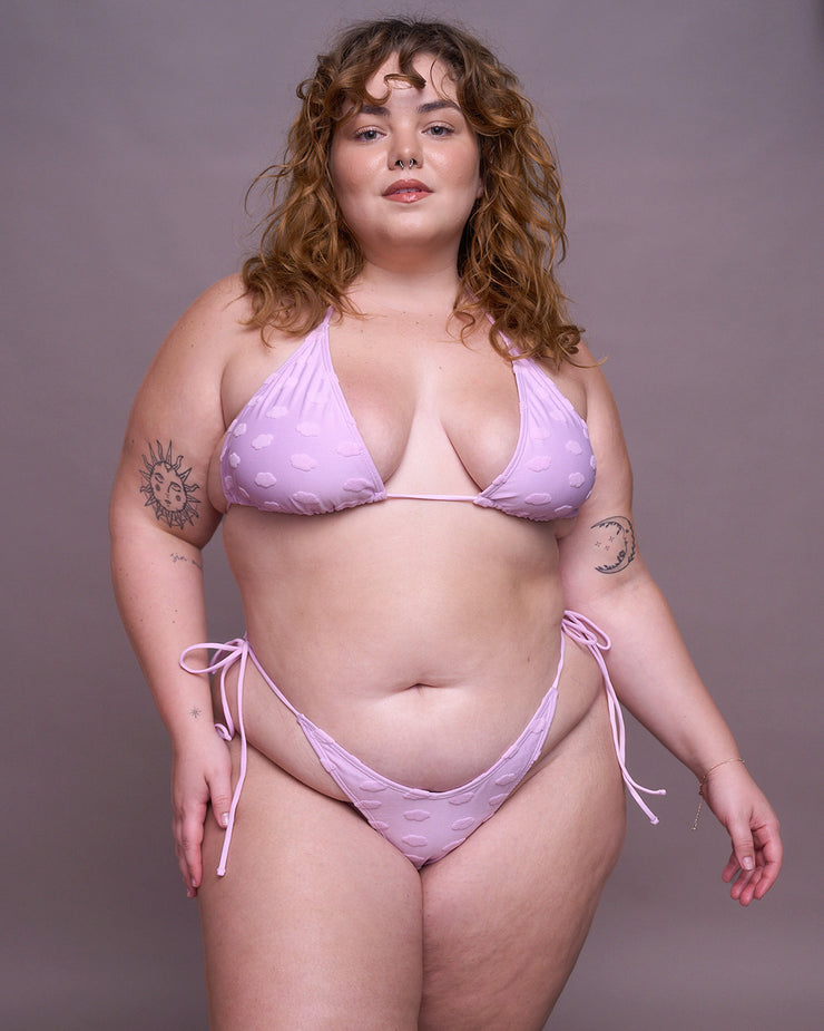 Made in Heaven Cloud V-Kini Bottom in Lilac