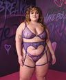 Marilyn Lingerie Set in Purple