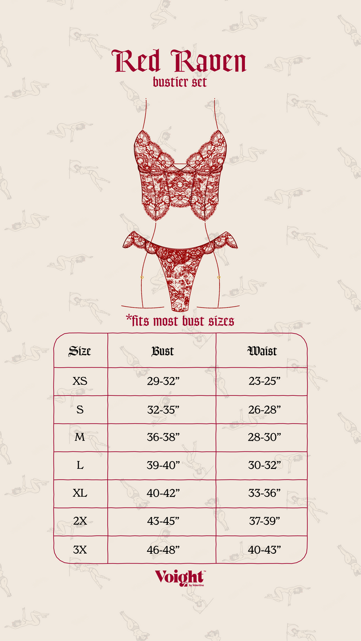 Red Raven Panty