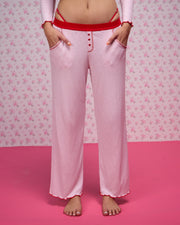 Santa's Fave PJ Pants in Pink