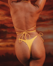 Marisol V-Kini Top in Yellow